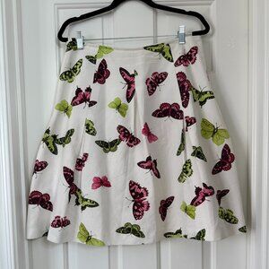 Talbots Butterfly Skirt,  EUC